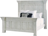 Elements International Olivia White King Panel Bed MBLV700KB image