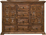 Elements International Olivia Brown 8 Drawer Dresser image