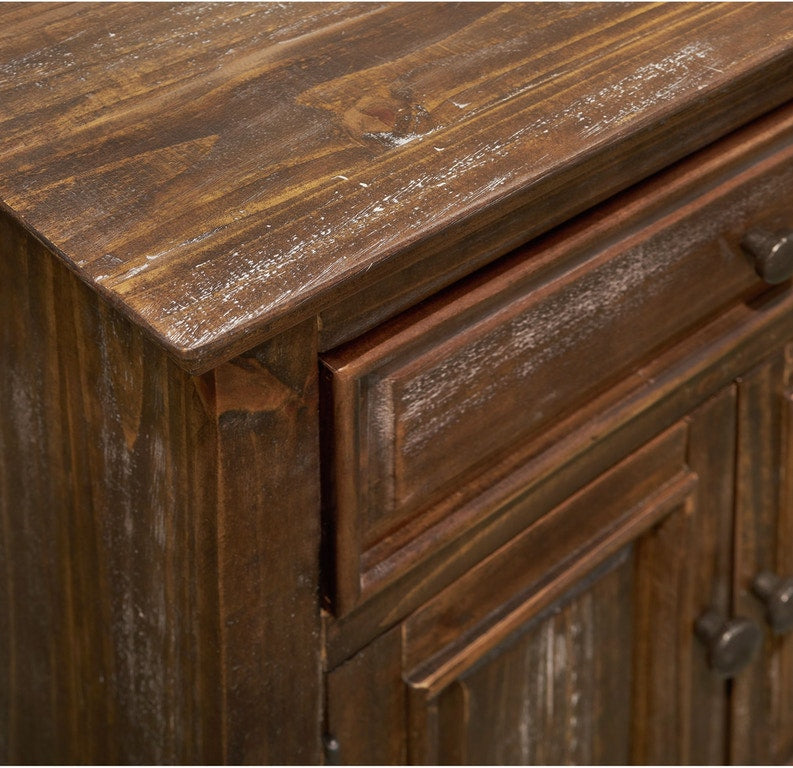 Elements International Olivia Brown 5 Drawer Chest