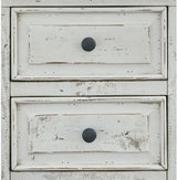 Elements International Olivia White 8 Drawer Dresser