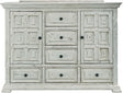 Elements International Olivia White 8 Drawer Dresser image