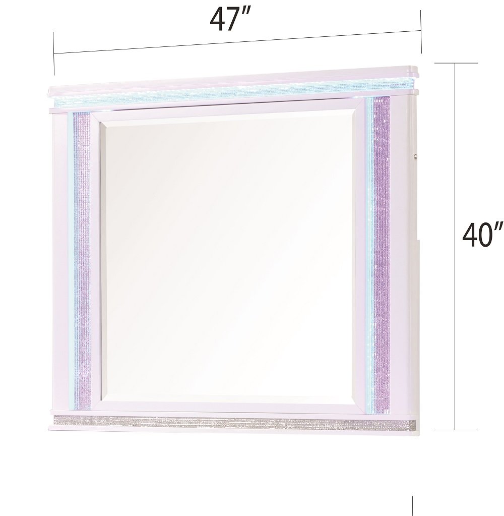 Galaxy Home Opium Mirror White