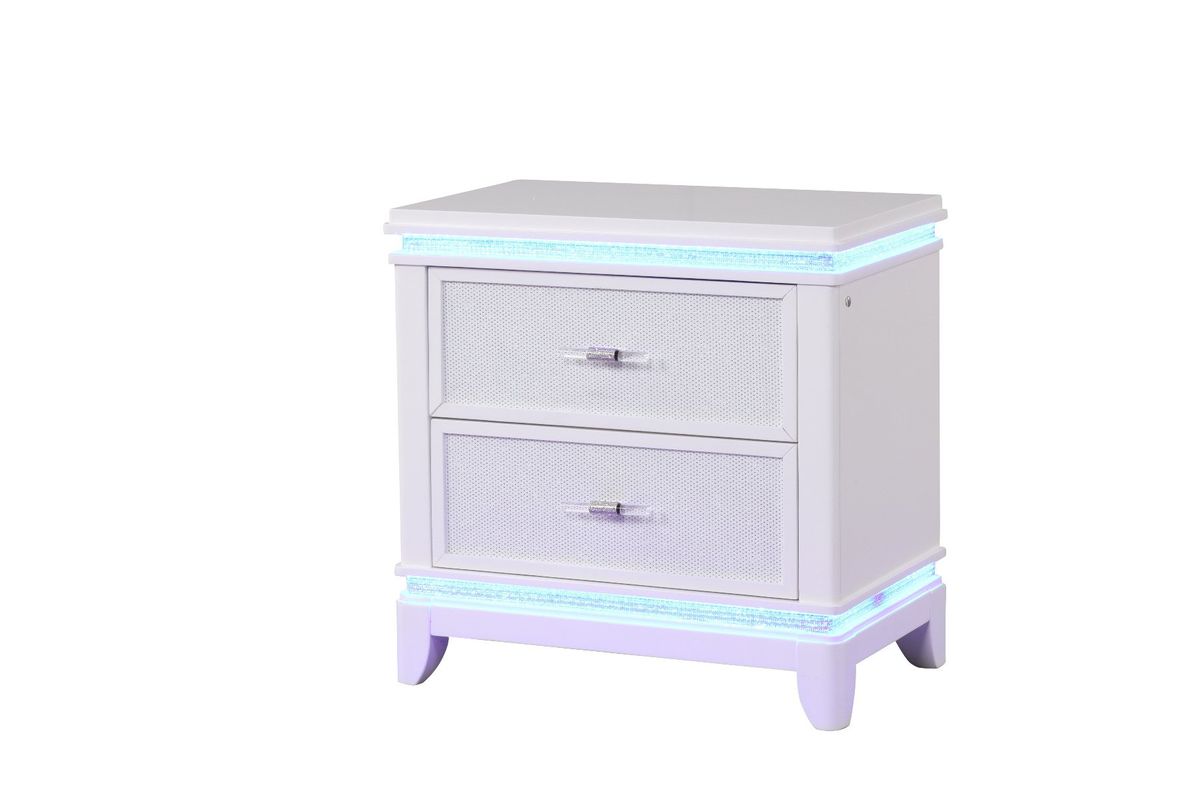 Galaxy Home Opium Nightstand White image