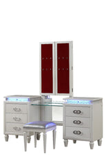 Galaxy Home Passion Vanity Set in Milky White
