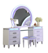 Galaxy Home Perla LED Vanity in Milky White image