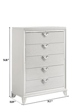 Galaxy Home Prism Chest in White