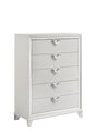 Galaxy Home Prism Chest in White image