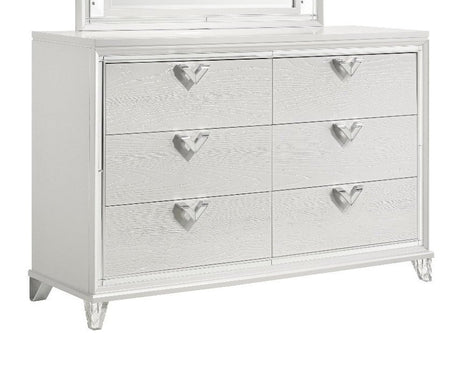 Galaxy Home Prism Dresser in White image
