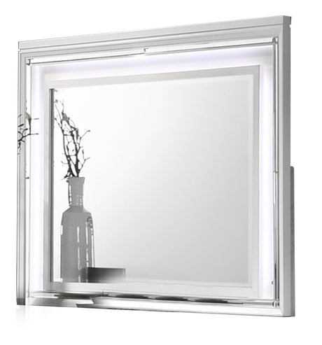 Galaxy Home Prism Mirror in White image