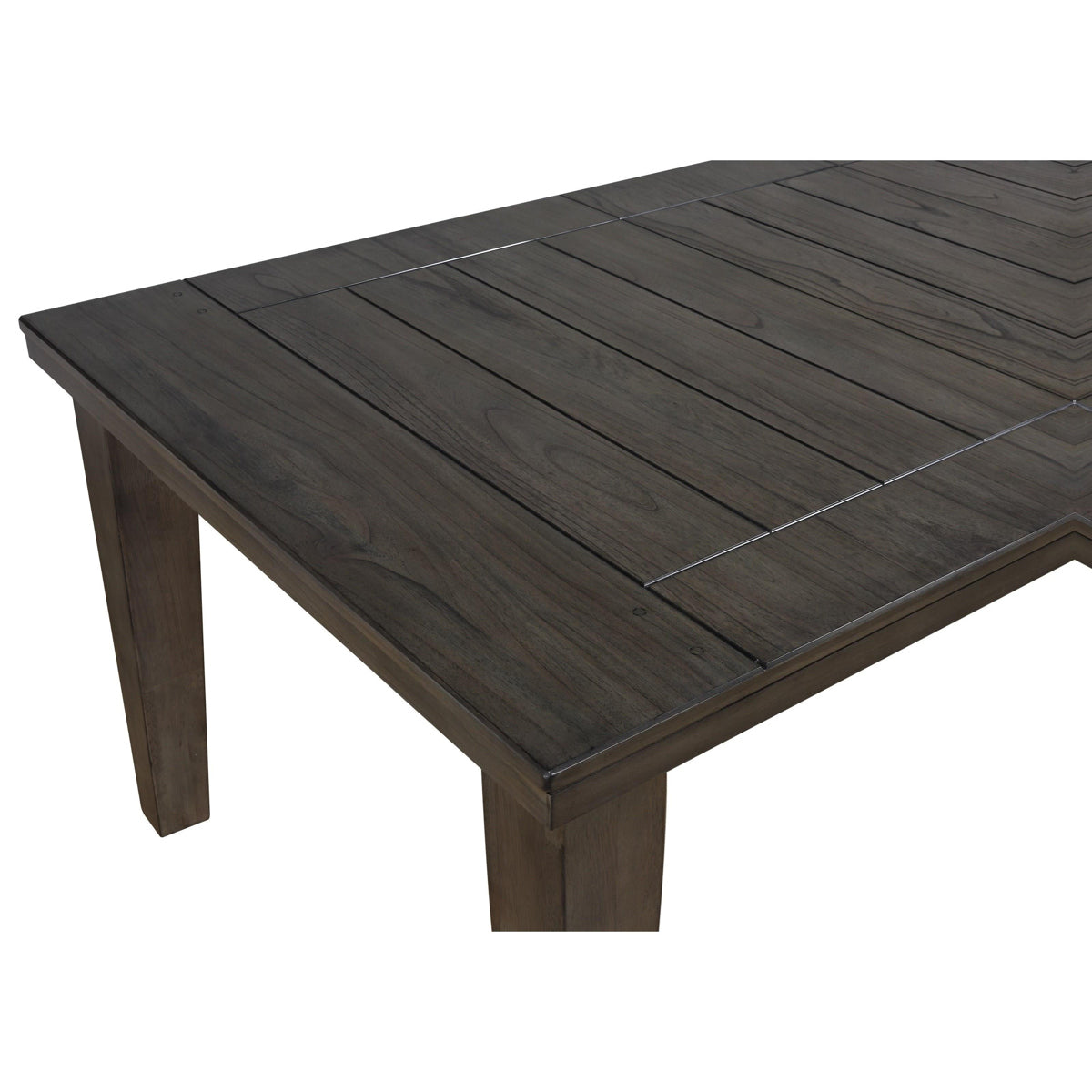 Crown Mark Bardstown Dining Table in Gray