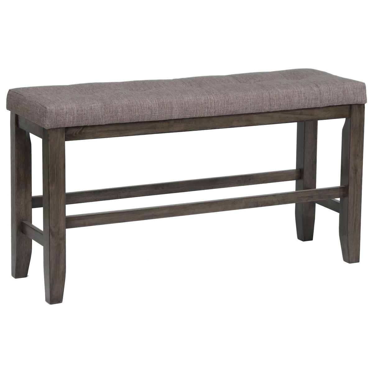 Crown Mark Bardstown Counter Height Bench in Gray image