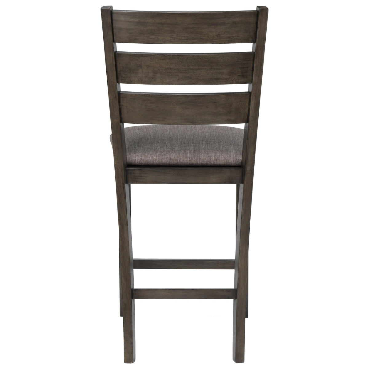 Crown Mark Bardstown Counter Height Chair (Set of 2) in Gray