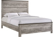 Elements International Millers Cove King Panel Bed in Gray image