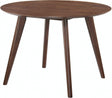 Elements International Robin Round Dining Table in Warm Chestnut image