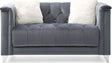 Galaxy Home Russell Loveseat in Gray image