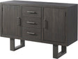 Elements International Sawyer Server in Smokey Dark Ash image