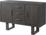 Elements International Sawyer Server in Smokey Dark Ash image