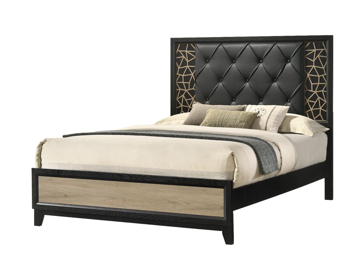 Galaxy Home Selena Queen Bed in Black image