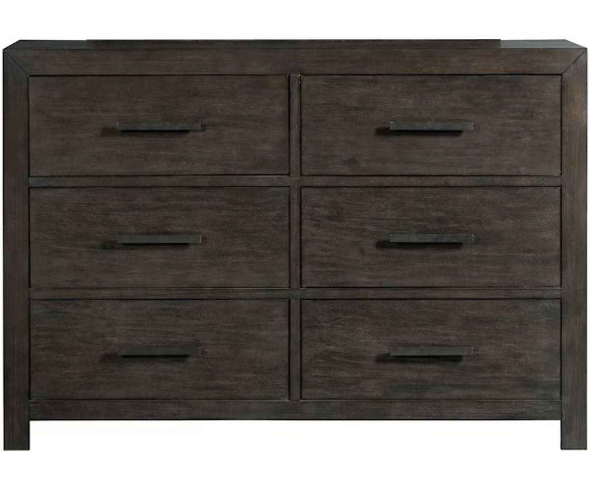 Elements International Shelby Dresser in Walnut image