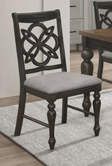 Crown Mark Furniture Hilara Side Chair in Dark Brown (Set of 2) image