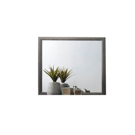 Galaxy Home Sierra Portrait Mirror in Gray image