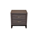Galaxy Home Sierra Nightstand in Gray image