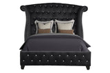 Galaxy Home Sophia Queen Bed in Black image