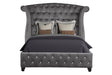 Galaxy Home Sophia Full Bed in Gray image