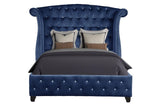 Galaxy Home Sophia Queen Bed in Blue