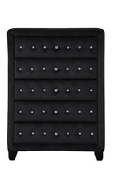 Galaxy Home Sophia Crystal Chest in Black image