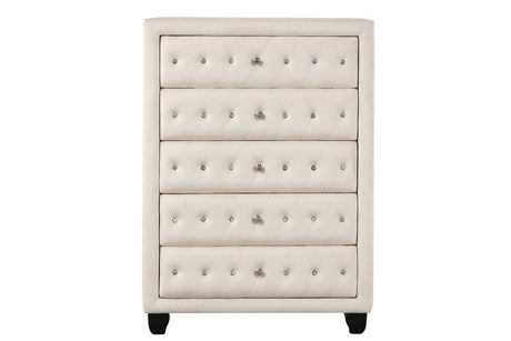 Galaxy Home Sophia Chest in Cream image