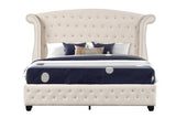 Galaxy Home Sophia King Bed in Cream image