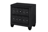 Galaxy Home Sophia Nightstand Black