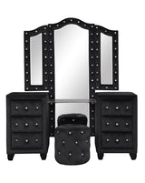 Galaxy Home Sophia Vanity in Black image