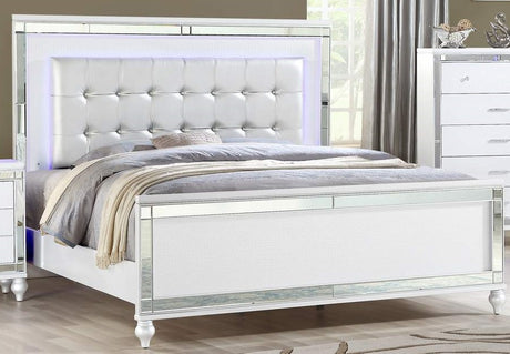 Galaxy Home Sterling King Bed in White image