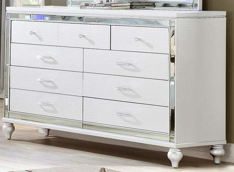 Galaxy Home Sterling Dresser in White image