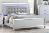 Galaxy Home Sterling Queen Bed in Silver image