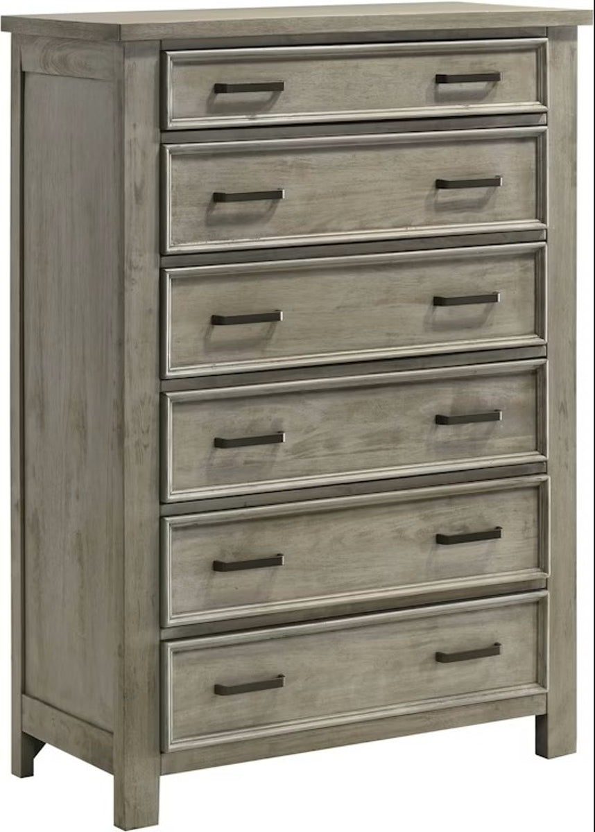 Elements International Sullivan Chest in Drift Grey image