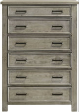 Elements International Sullivan Chest in Drift Grey