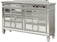 Galaxy Home Symphony 6 Drawer Dresser in Silver image