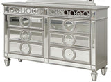 Galaxy Home Symphony 6 Drawer Dresser in Silver image