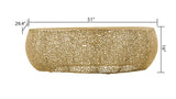 Galaxy Home CT3601-50 Coffee Table in Gold