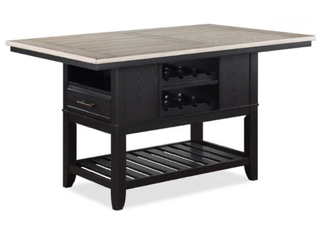 Crown Mark Furniture Frey Counter Height Table in Dark Brown image