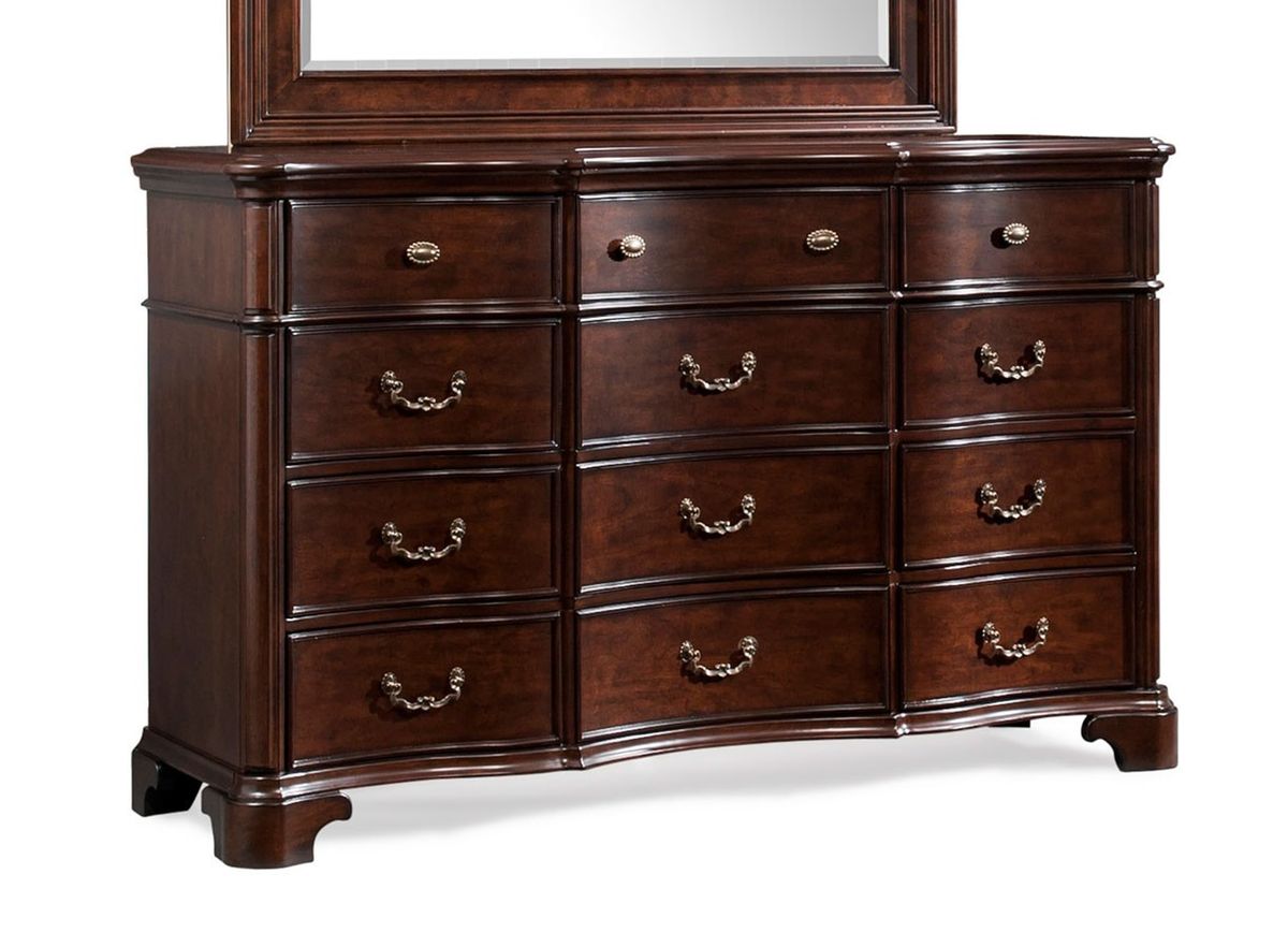 Elements International Tabasco Dresser in NC Cherry Lacquer image