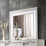 Elements International Twenty Nine Youth Mirror in White