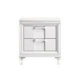 Elements International Twenty Nine Youth Nightstand in White