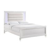 Elements International Twenty Nine Youth Full Panel Bed in White image