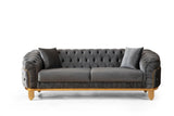 Galaxy Home Vanessa Sofa in Gray image