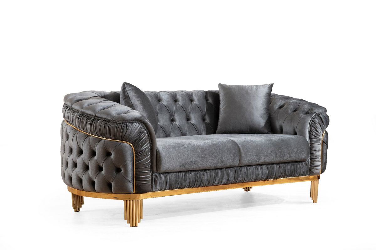 Galaxy Home Furnishings Vanessa Loveseat - Thumbnail 5