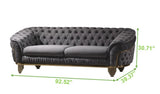 Galaxy Home Vanessa Sofa in Gray